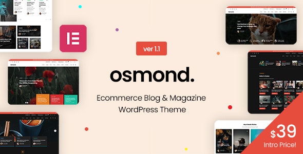 Osmond - Ecommerce Magazine WordPress Theme - 34061026