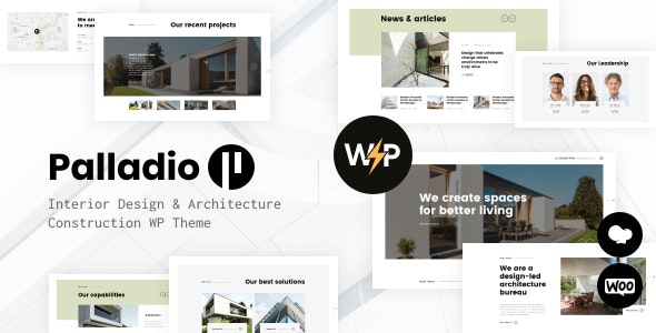Palladio - Interior Design & Architecture Construction WordPress Theme - 20830679