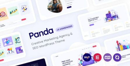 Panda - Creative Marketing Agency & SEO WordPress Theme - 35118685