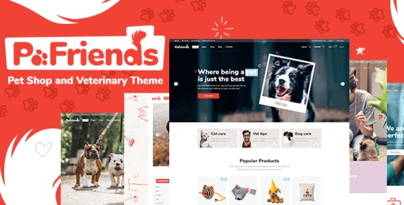 PawFriends – Pet Shop and Veterinary Theme – 24555994
