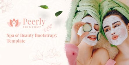 Peerly - Spa & Beauty Bootstrap 5 Template - 33666571