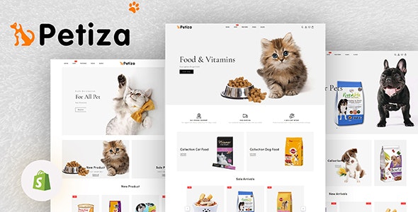 Petiza – Pets Food Shop Responsive Shopify Theme – 26969008