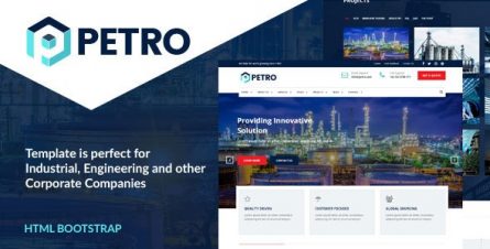 Petro - Industrial HTML Template - 19846808