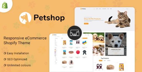 Petshop – Multipurpose E-commerce Shopify Template – 32599962