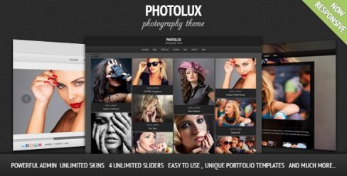 Photolux – Photography Portfolio WordPress Theme – 894193