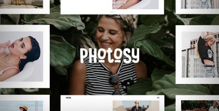 Photosy - Photography WordPress Theme - 21219057