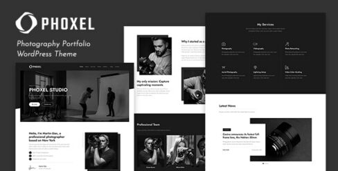 Phoxel – Photography Portfolio WordPress Theme – 37196920