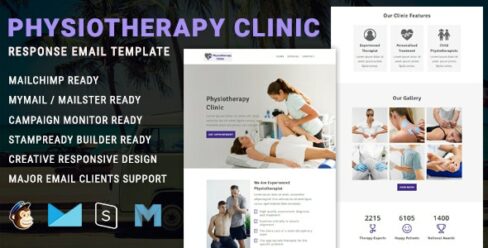 Physiotherapy – Responsive Email Newsletter Template – 31466907