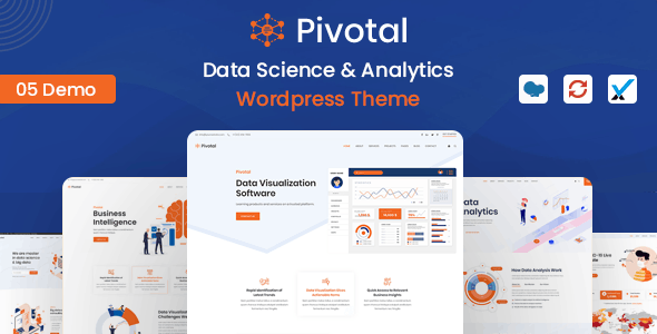 Pivotal – Data Science & Analytics WordPress Theme – 25869050