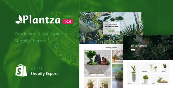 Plantza – Gardening & Houseplants Shopify Theme – 26918720