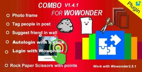 Plugin Combo For Wowonder – 19189623