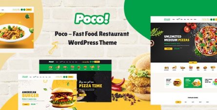 Poco - Fast Food Restaurant WordPress Theme - 28465454