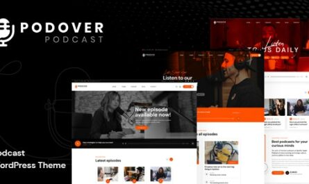 Podover - Podcast Wordpress Theme - 38430718