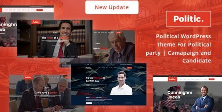 Politic - Political WordPress Theme - 19378107