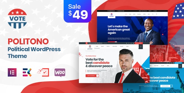 Politono – Political Election Campaign WordPress Theme – 25544443
