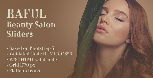 Raful Beauty Salon Sliders – 50745898