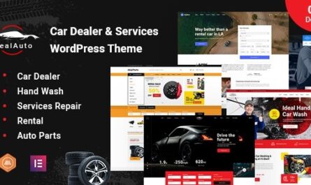 Car Dealer & Services WordPress Theme