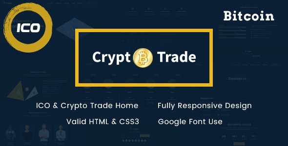 Crypto Trade – ICO, Bitcoin and Cryptocurrency HTML Template – 21284803