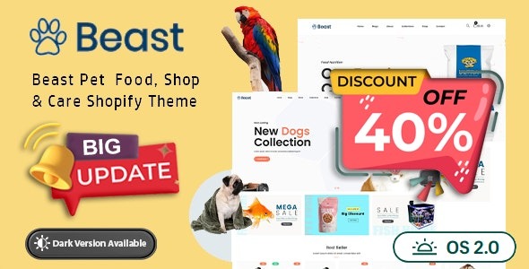 Beast – Pet Care & Pet Shop | Shopify Theme OS 2.0 – 28539643