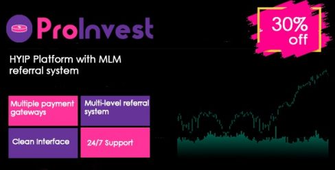 ProInvest – CryptoCurrency and Online Investment Platform – 25241549