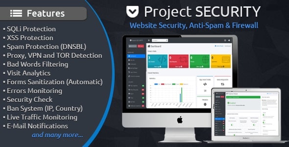 Project SECURITY – Website Security, Anti-Spam & Firewall – 15487703