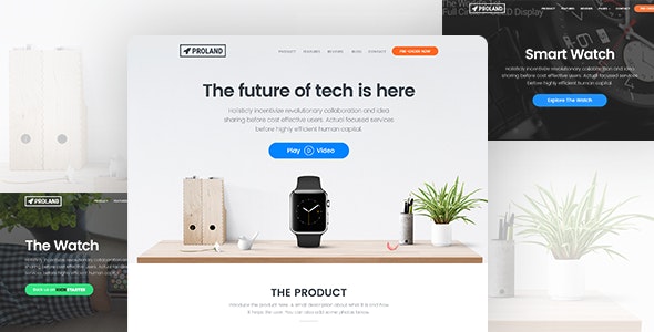 Proland - WordPress Product Landing Page Theme - 15866120