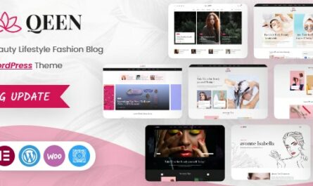 Qeen - Fashion Lifestyle Blog WordPress Theme - 36864593
