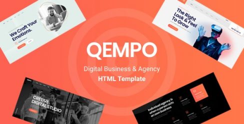Qempo – Digital Agency Services HTML5 Template – 33293102