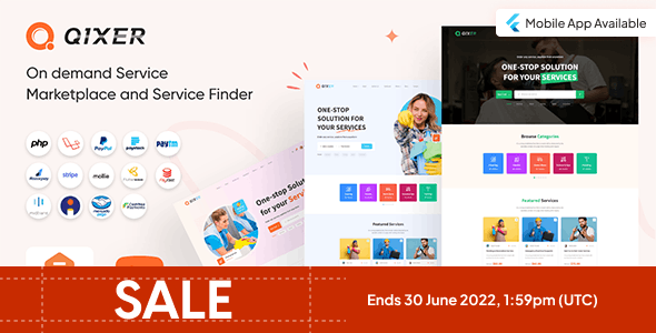 Qixer – Multi-Vendor On demand Service Marketplace and Service Finder – 36475708