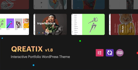 Qreatix – Interactive Portfolio WordPress Theme - 31728964