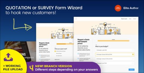 Quote – Quotation or Survey Form Wizard – 19296301