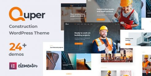 Quper | Construction and Architecture WordPress Theme – 29101039