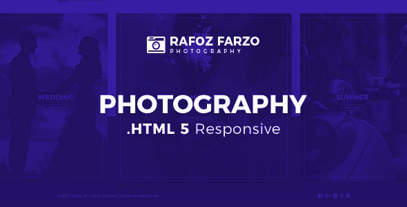 Rafoz Photography HTML Template – 22656827