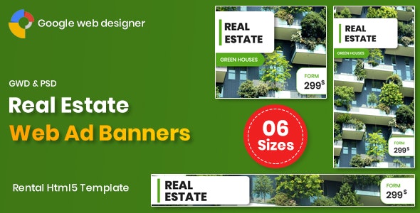 Real Estate Banners Google Web Designer – 26239852