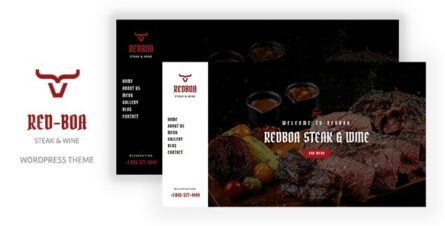 Redboa - Steakhouse Restaurant WordPress - 33968383