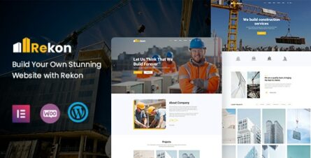 Rekon - Construction WordPress Theme - 25324895