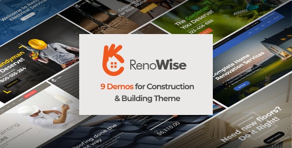 RenoWise – Construction & Building Theme – 24002483