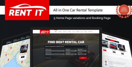 Rentit - Multipurpose Vehicle Car Rental WordPress Theme - 15085707