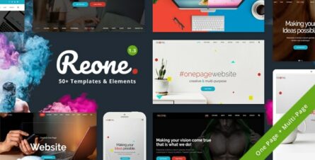 Reone - One Page Parallax - 21904204