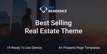 Residence Real Estate WordPress Theme - 7896392