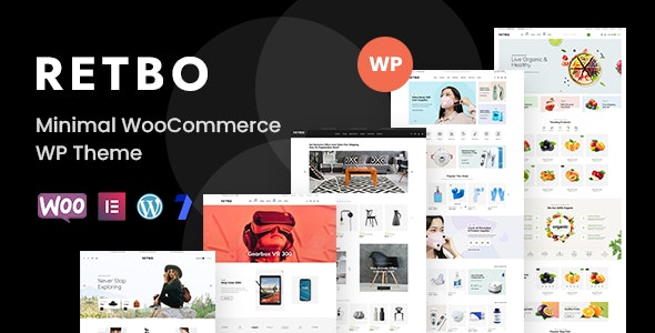 Retbo - Minimal WooCommerce WordPress Theme - 30352536