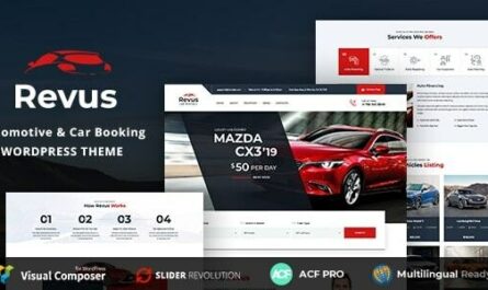 Revus - Automotive & Car Rental WordPress Theme - 27028118