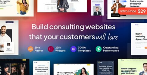 Rise – Business & Consulting WordPress Theme – 37585038