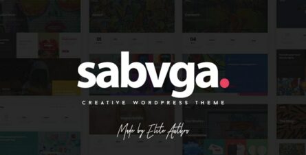 Sabvga - Modern & Creative Portfolio Theme - 21950400