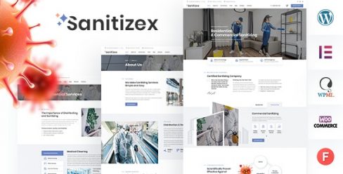 Sanitizex – Sanitizing Services WordPress Theme – 28316127