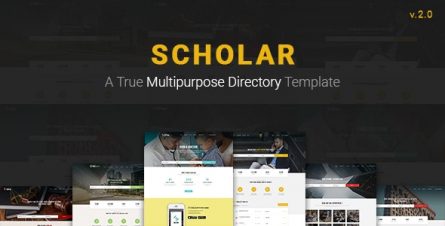 Scholar - Multipurpose Directory Template - 17548834