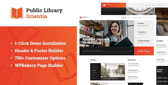 Scientia | Public Library & Book Store Education WordPress Theme – 24685526