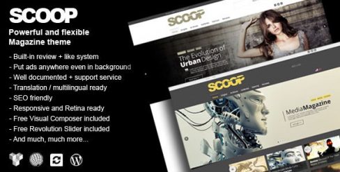 Scoop – A Magazine Theme For WordPress – 18281386
