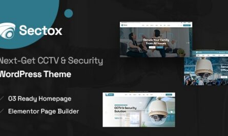 Sectox - CCTV & Security WordPress Theme - 38898033