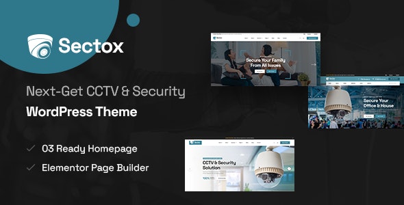 Sectox – CCTV & Security WordPress Theme – 38898033